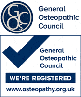 Osteopathics Harpenden is registered with the General Osteopathic Council